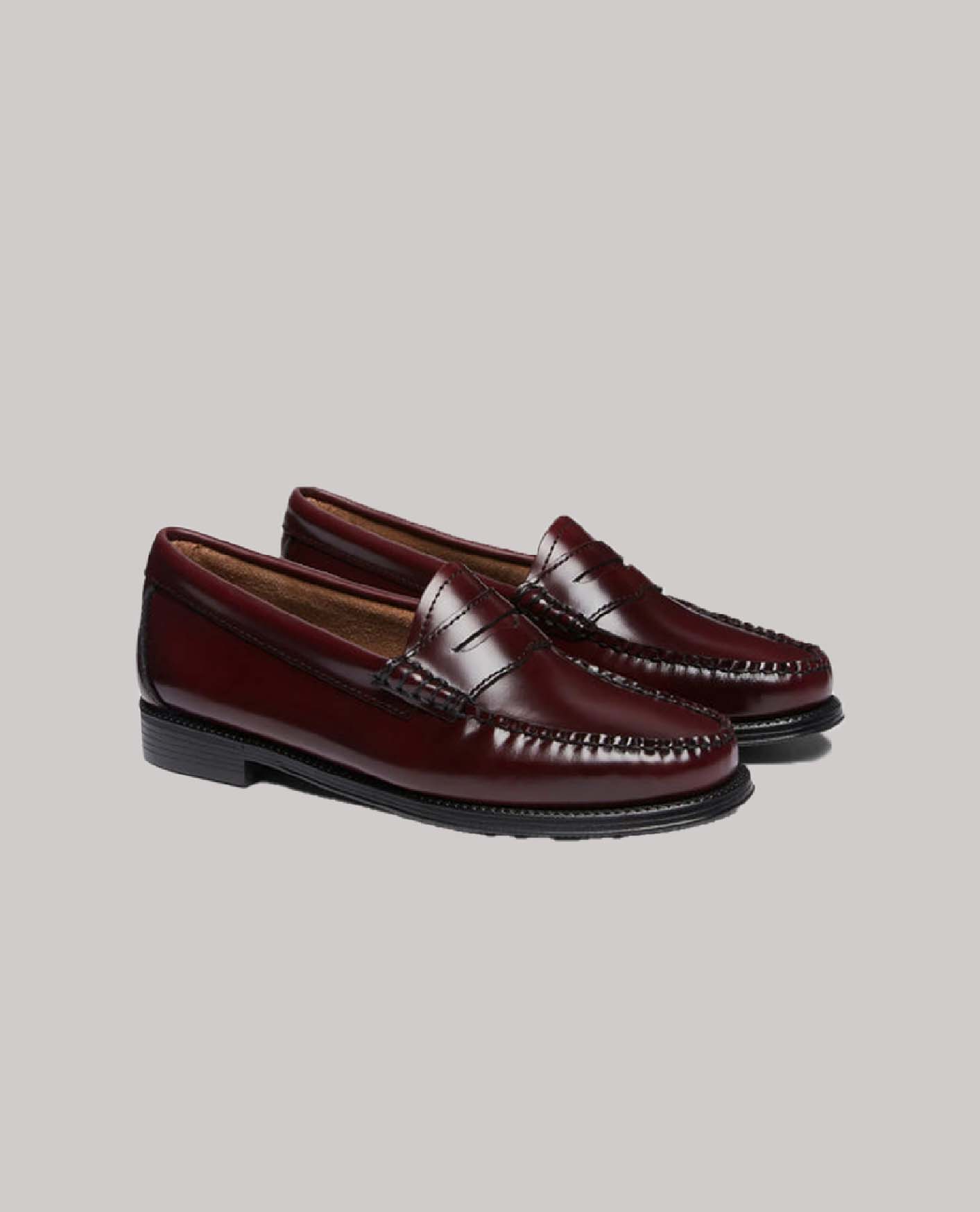 G.H Bass & Co. Weejun Wine Penny Loafers