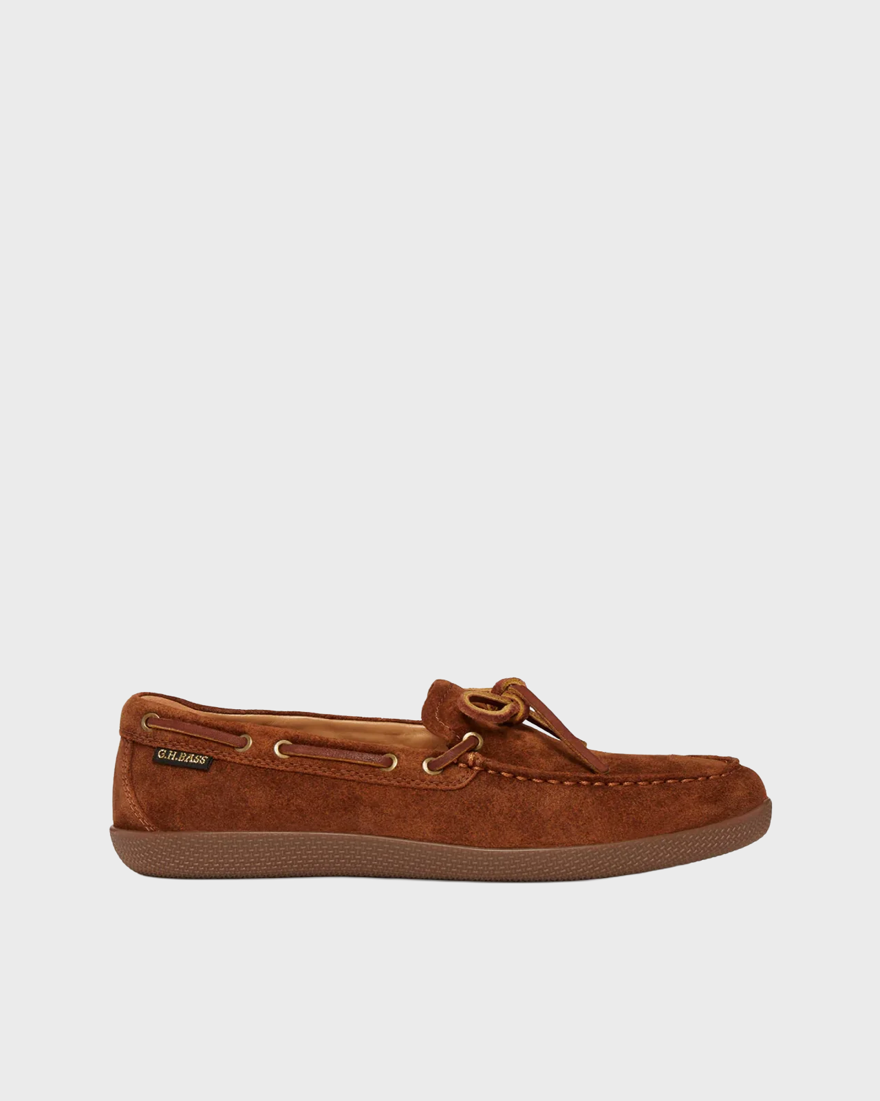 G.H. Bass & Co. Mid Brown Suede Wilton Driver Decker Loafers