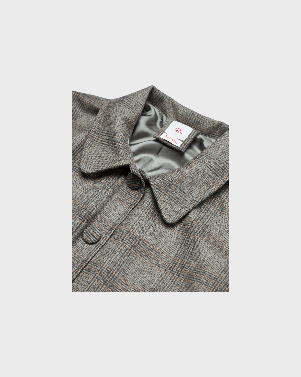 Mati Mati Grey Check Amanda Lin Shirt
