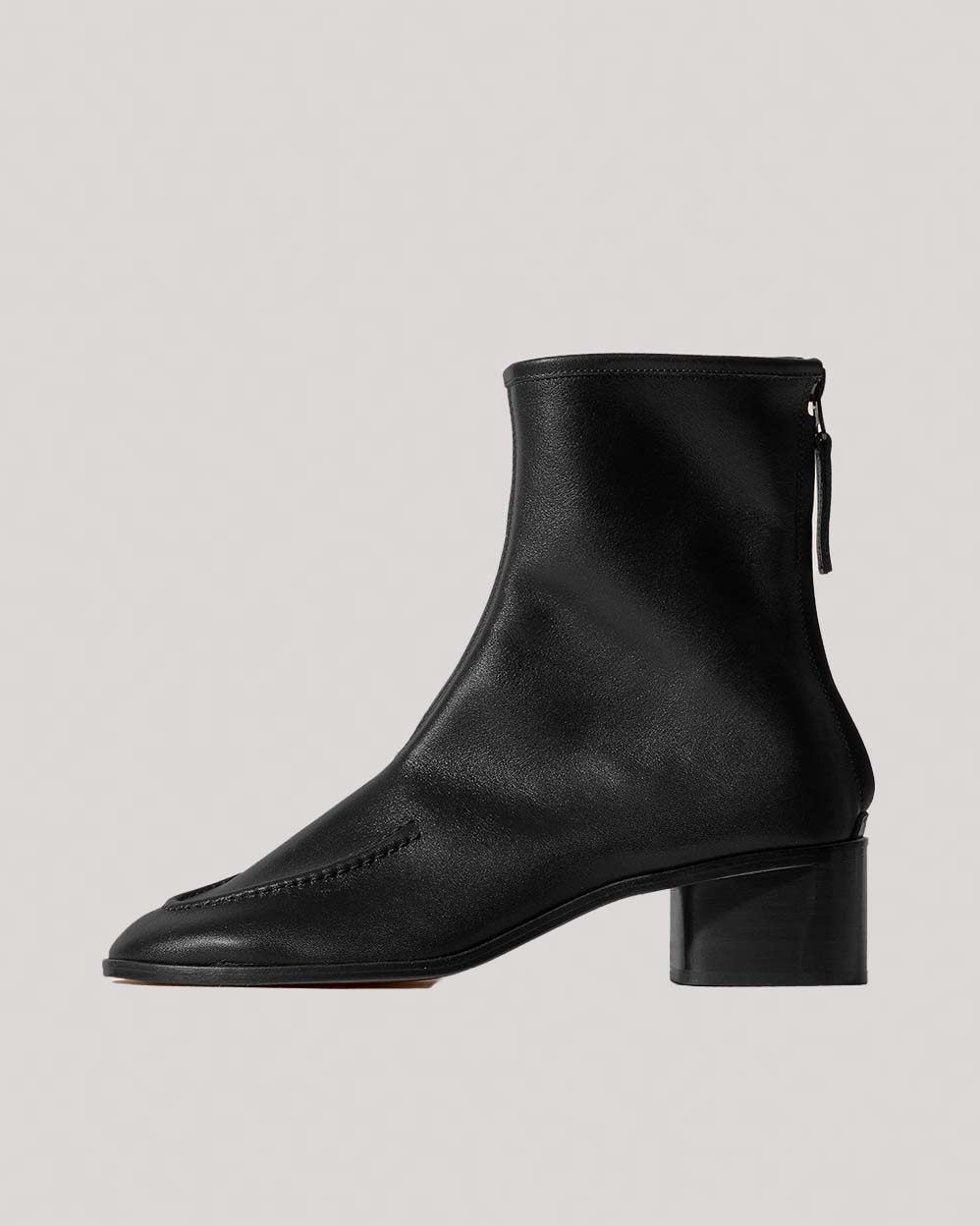 Hereu Black Juliol Boot Heeled