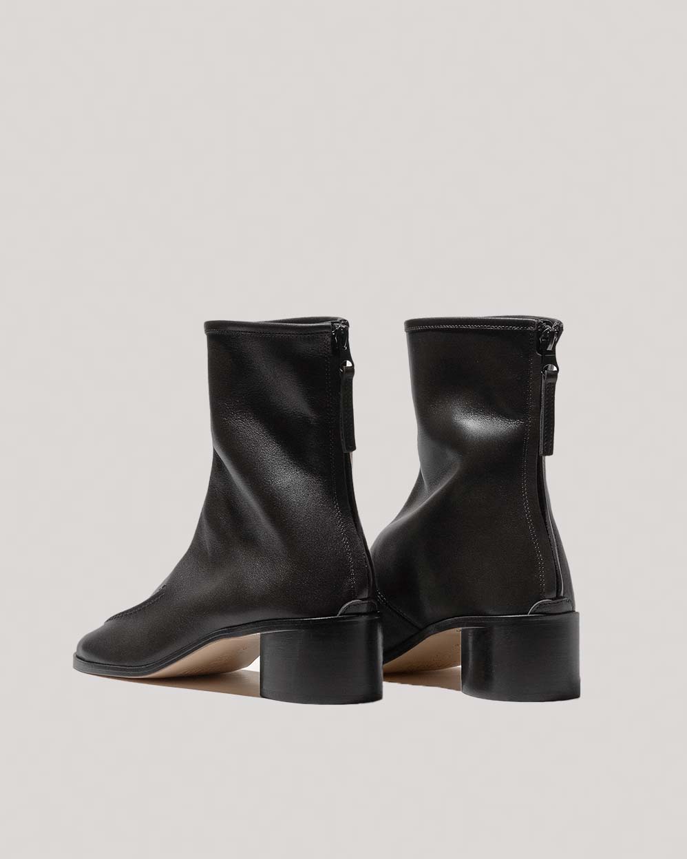 Hereu Black Juliol Boot Heeled