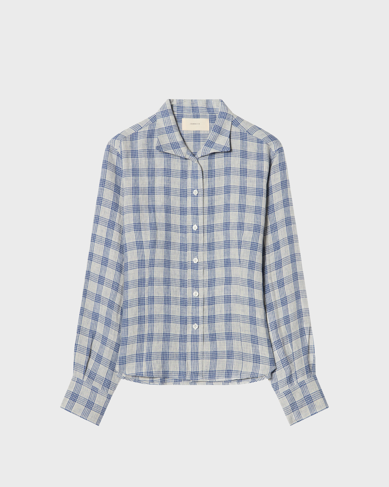 Jeanerica Blue White Check Vera Shirt