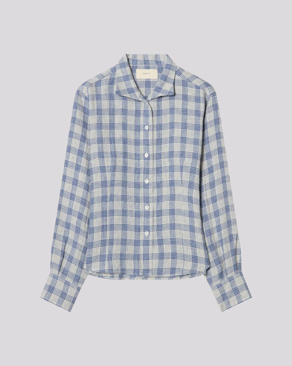 Jeanerica Blue White Check Vera Shirt
