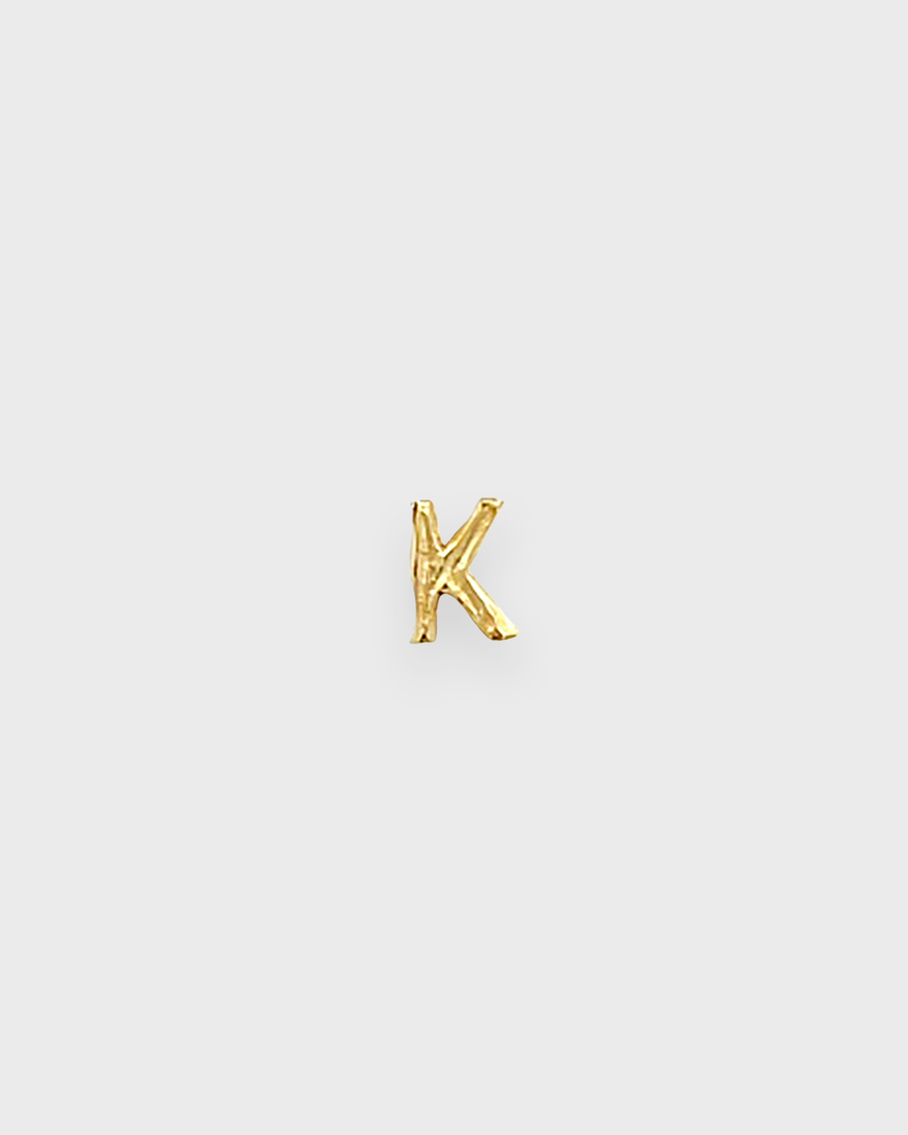 Sara Jin Mi Letter Studs K
