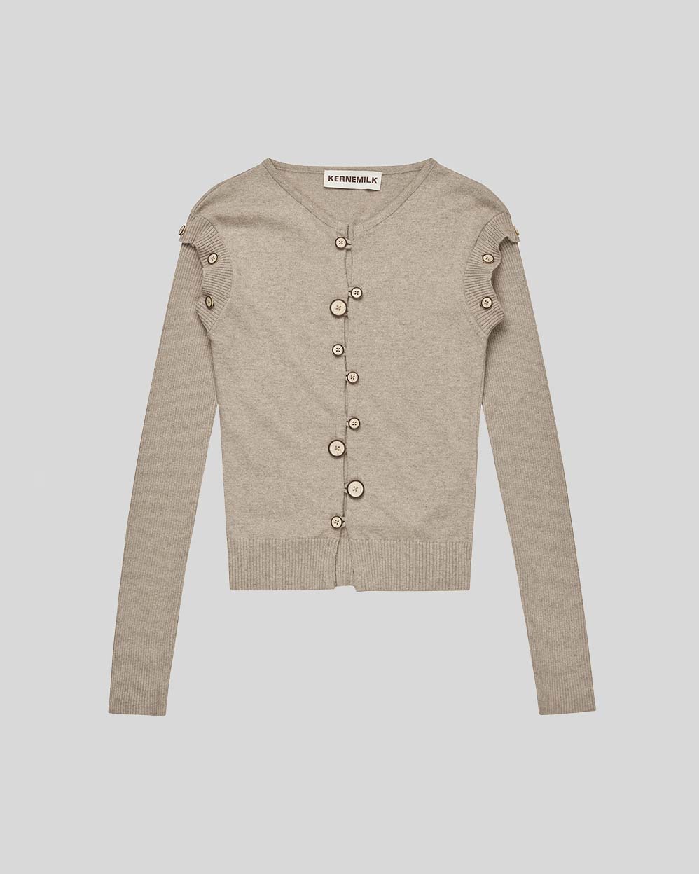 Kernemilk Beige Caroline Cardigan