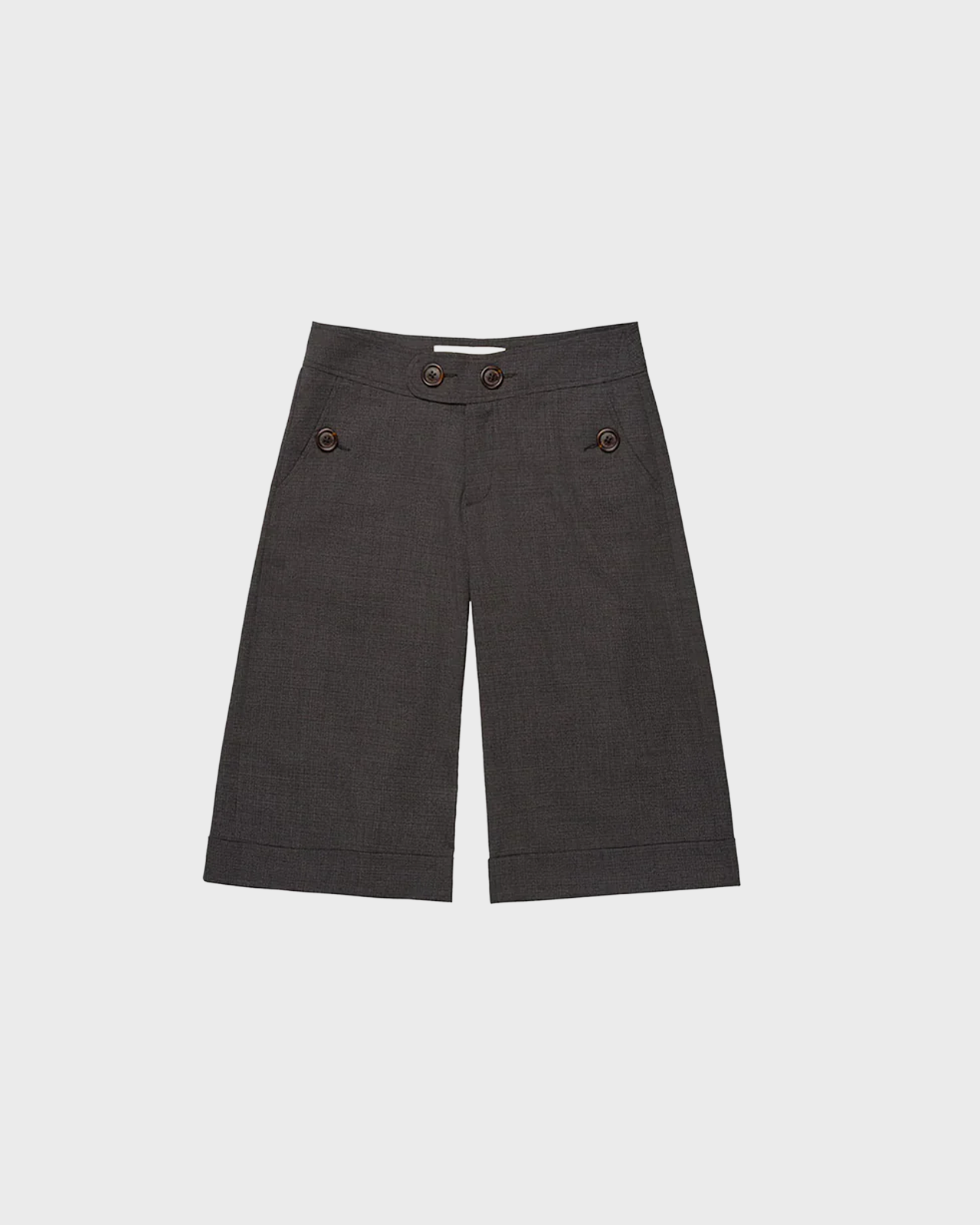 Kernemilk Grey/Black Poula Shorts