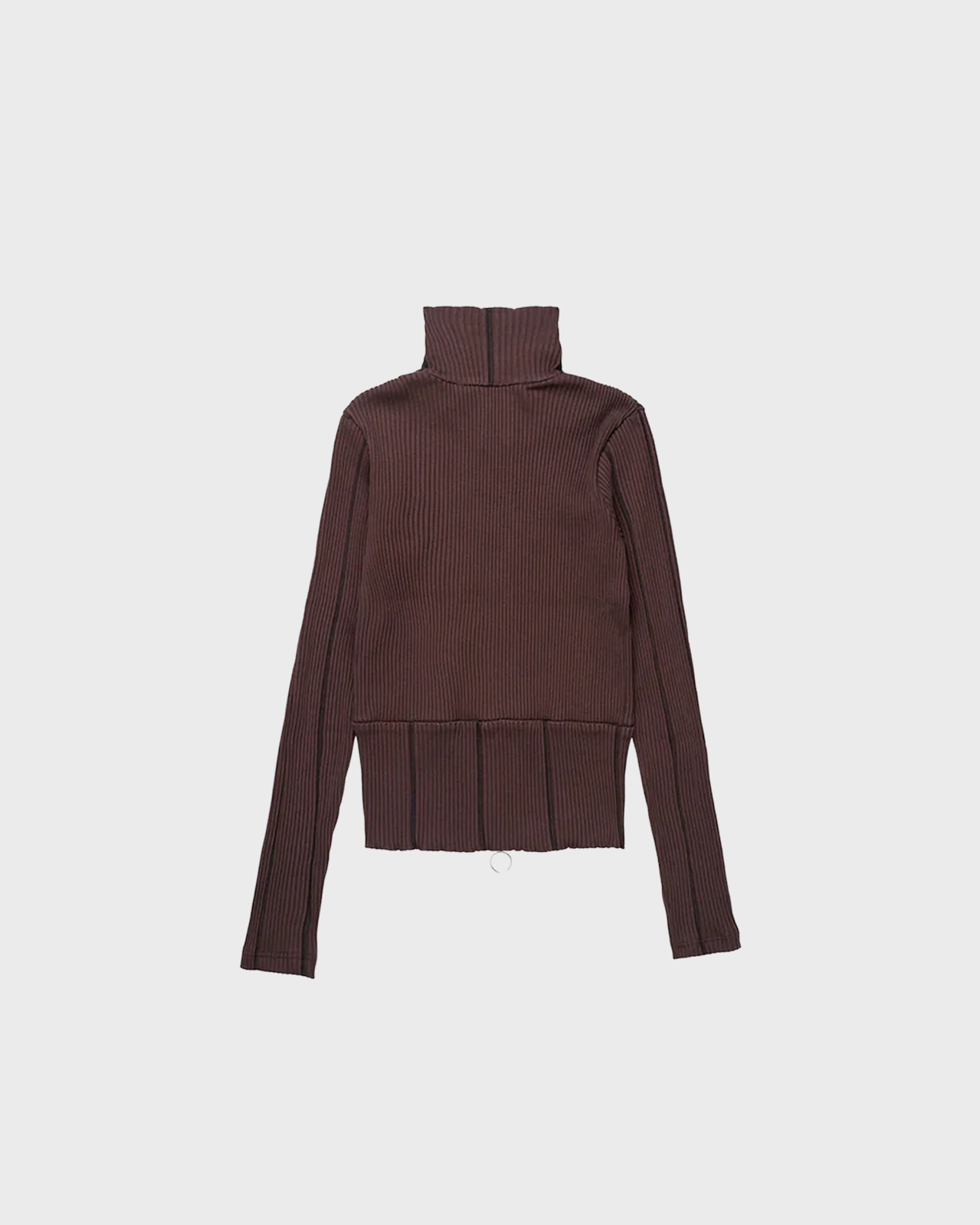 Kernemilk Dark Brown Shine Cardigan