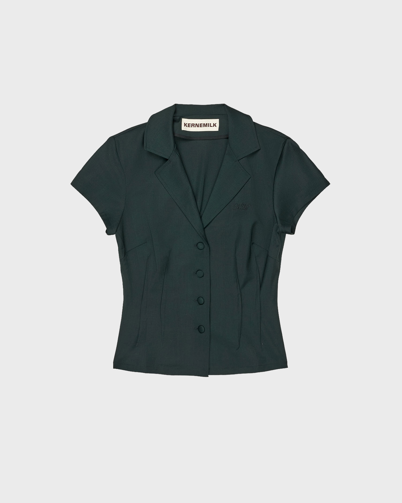 Kernemilk Deep Green Mimi Shirt