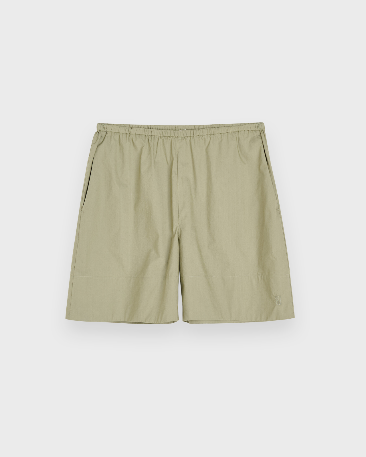 By Malene Birger Deep Lichen Green Siona Shorts