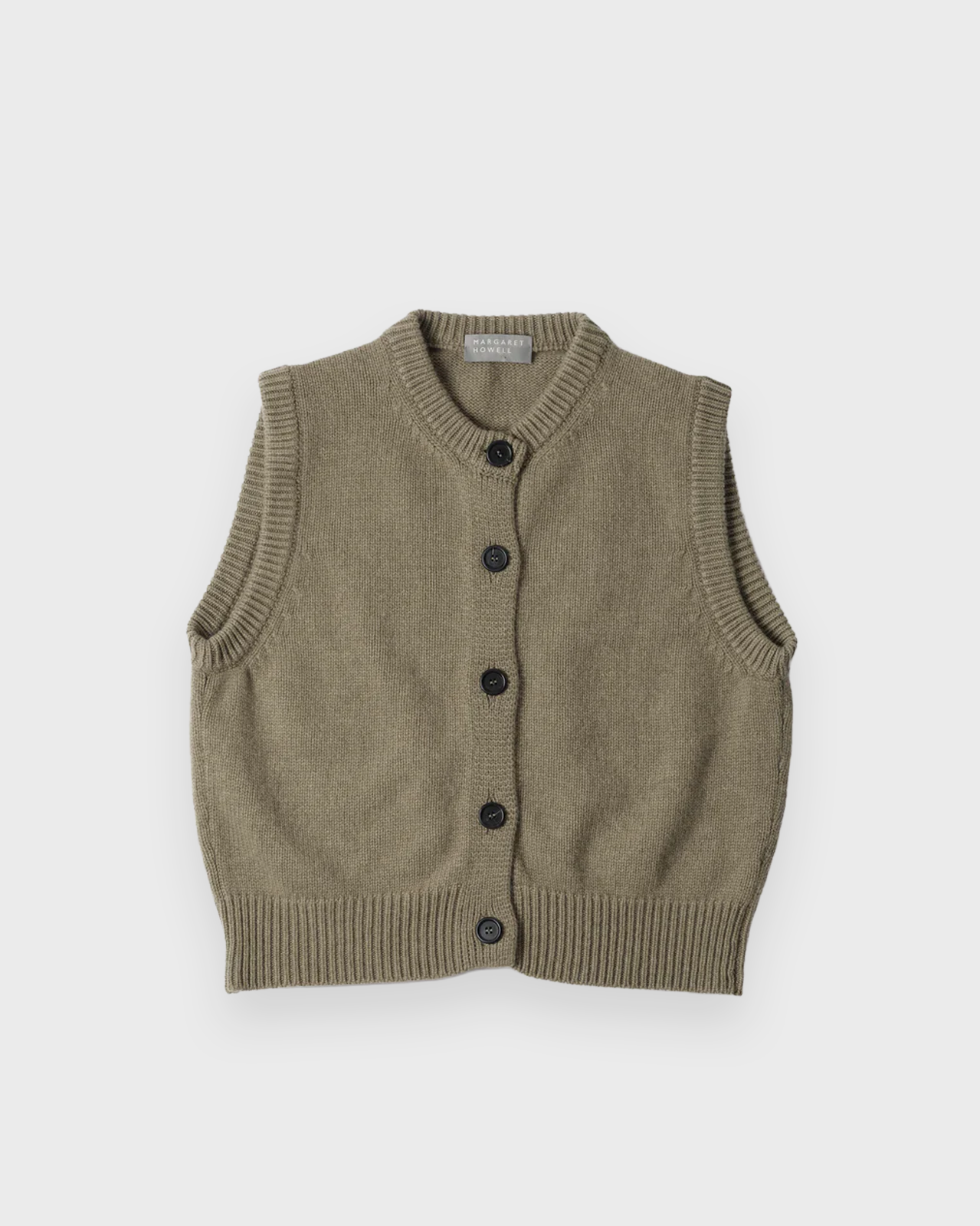 Margaret Howell Lichen Knitted Gilet
