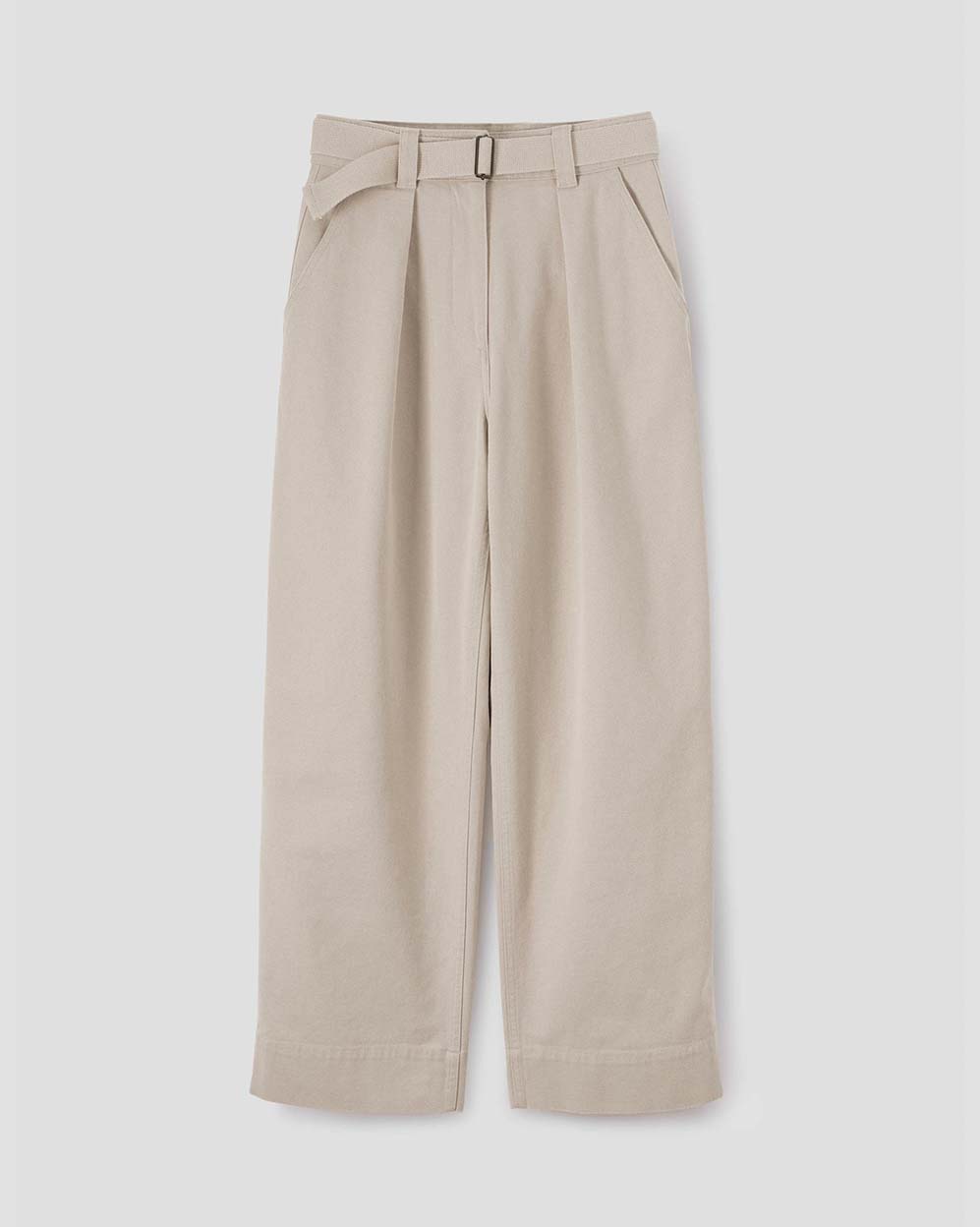 MHL Drill Bone Webbing Belt Trousers