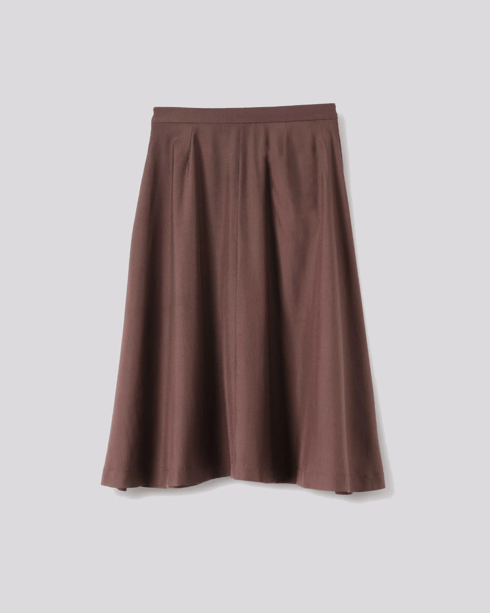 Margaret Howell Rich Brown Full Skirt