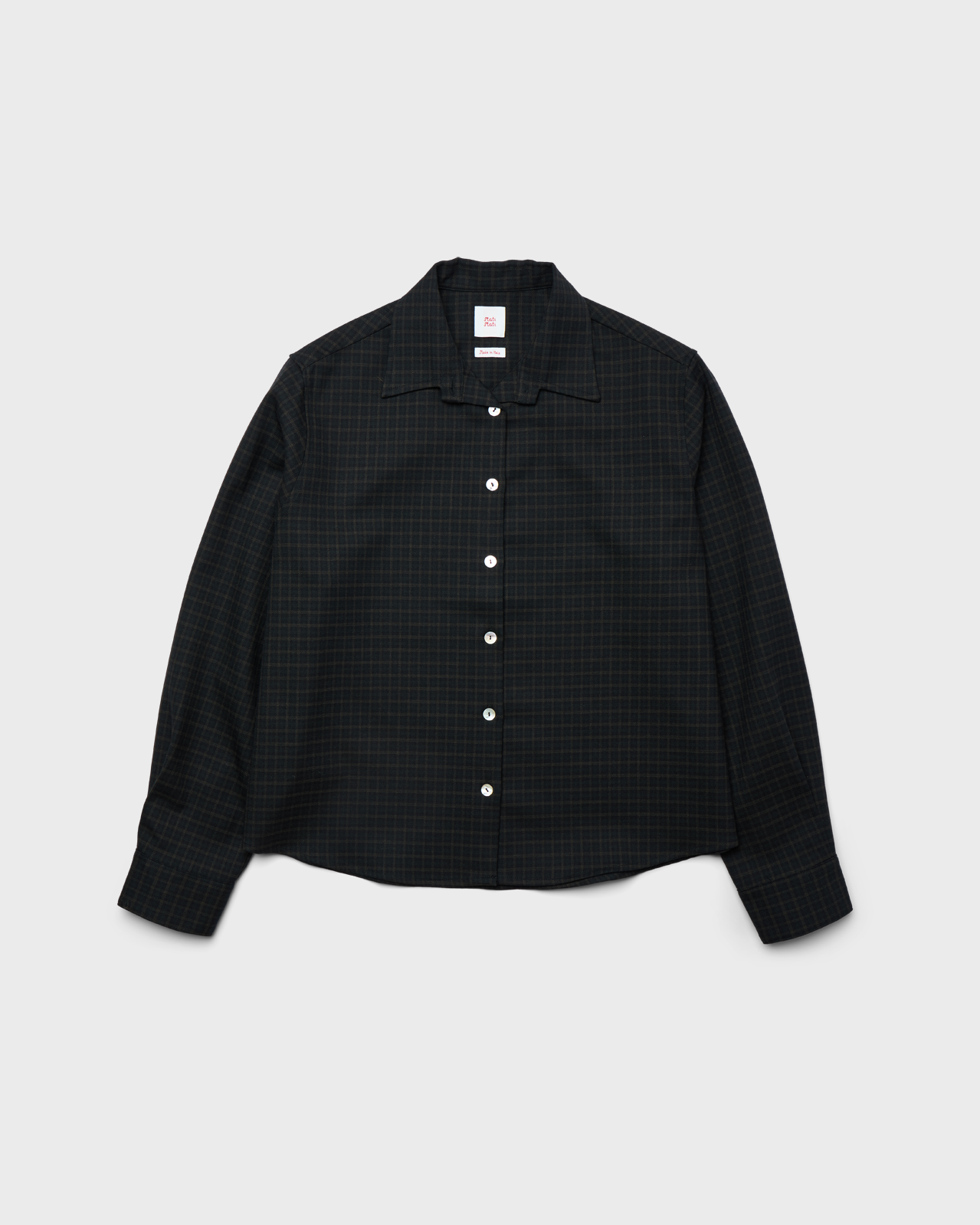 Mati Mati Check Blue Signe Shirt