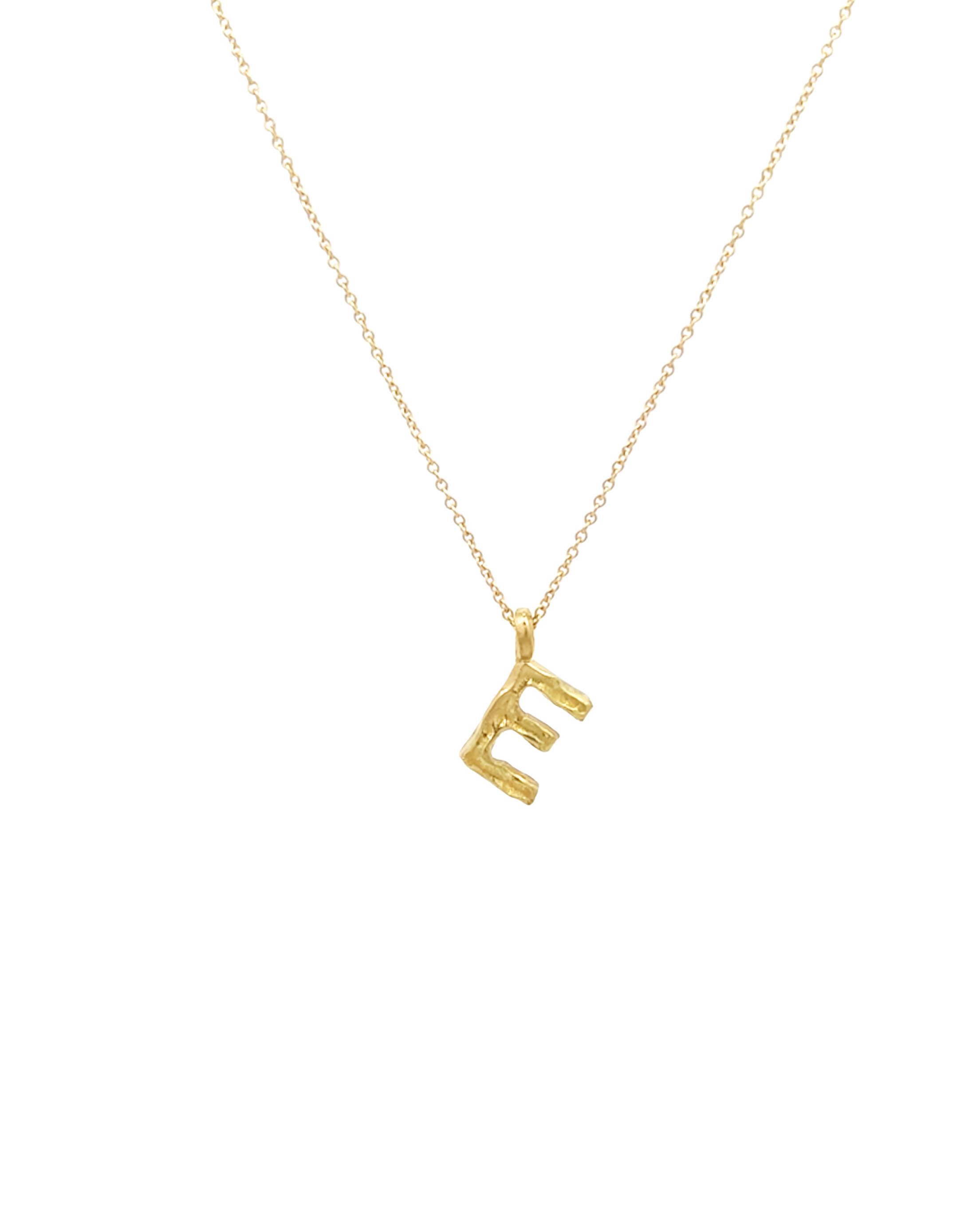 Sara Jin Mi Letter Necklace E
