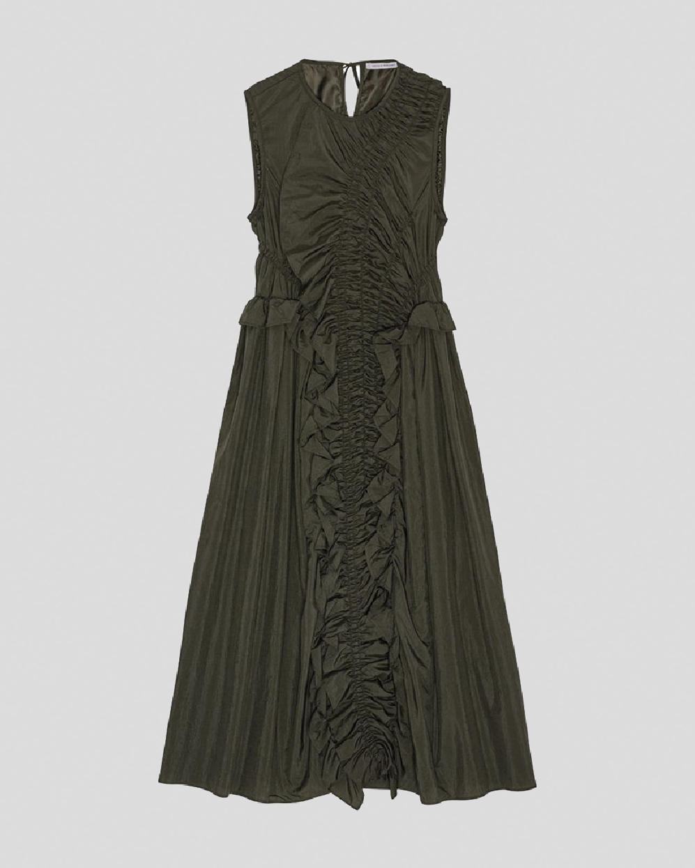 Cecilie Bahnsen Ole Pine Green Dress