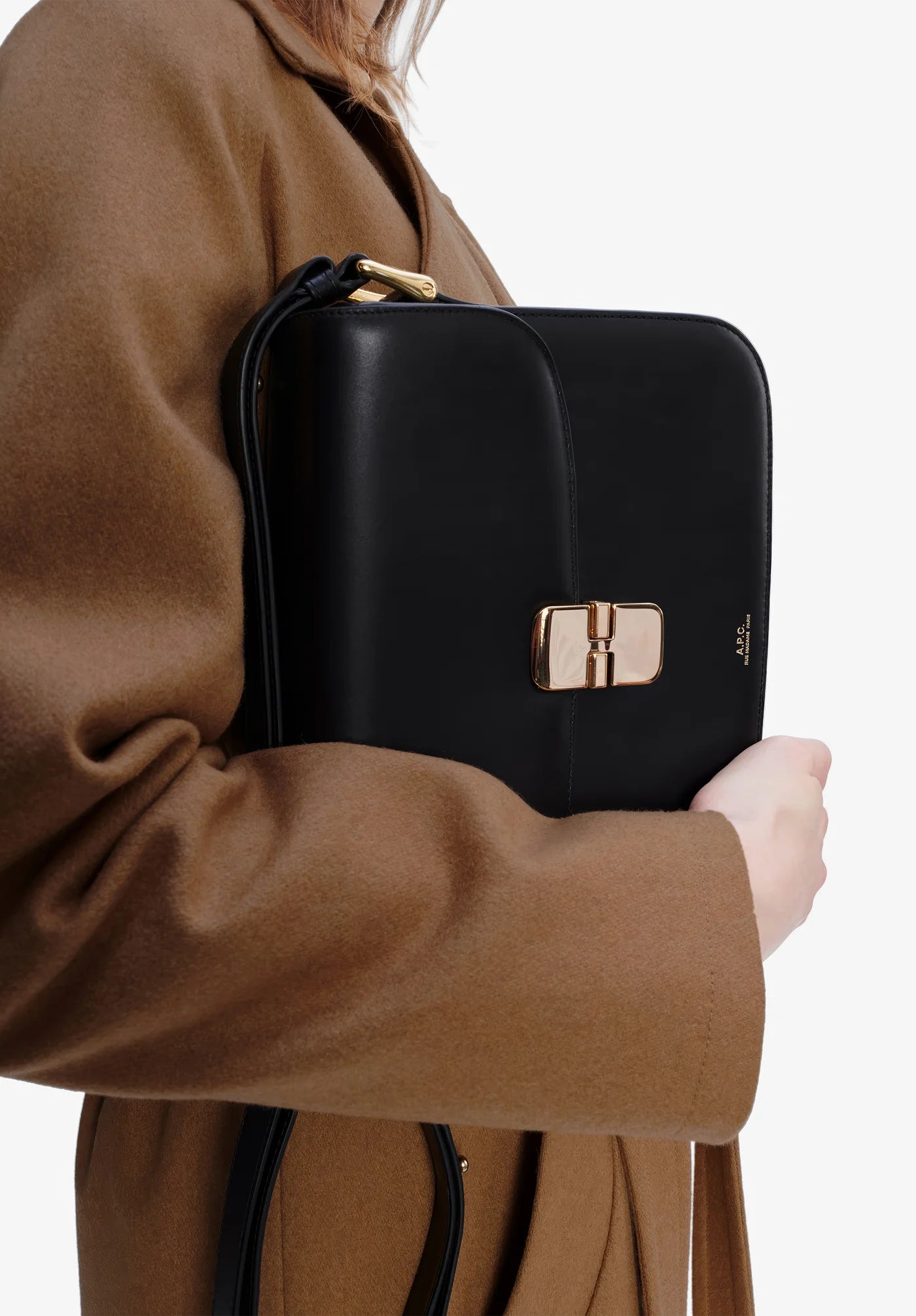 A.P.C. Grace Black Bag