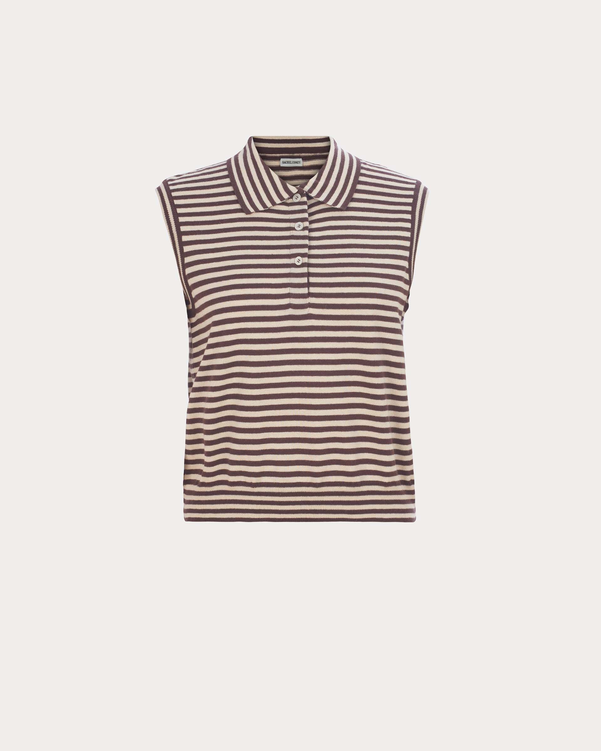 Rachel Comey Sand-Brown Pola Vest