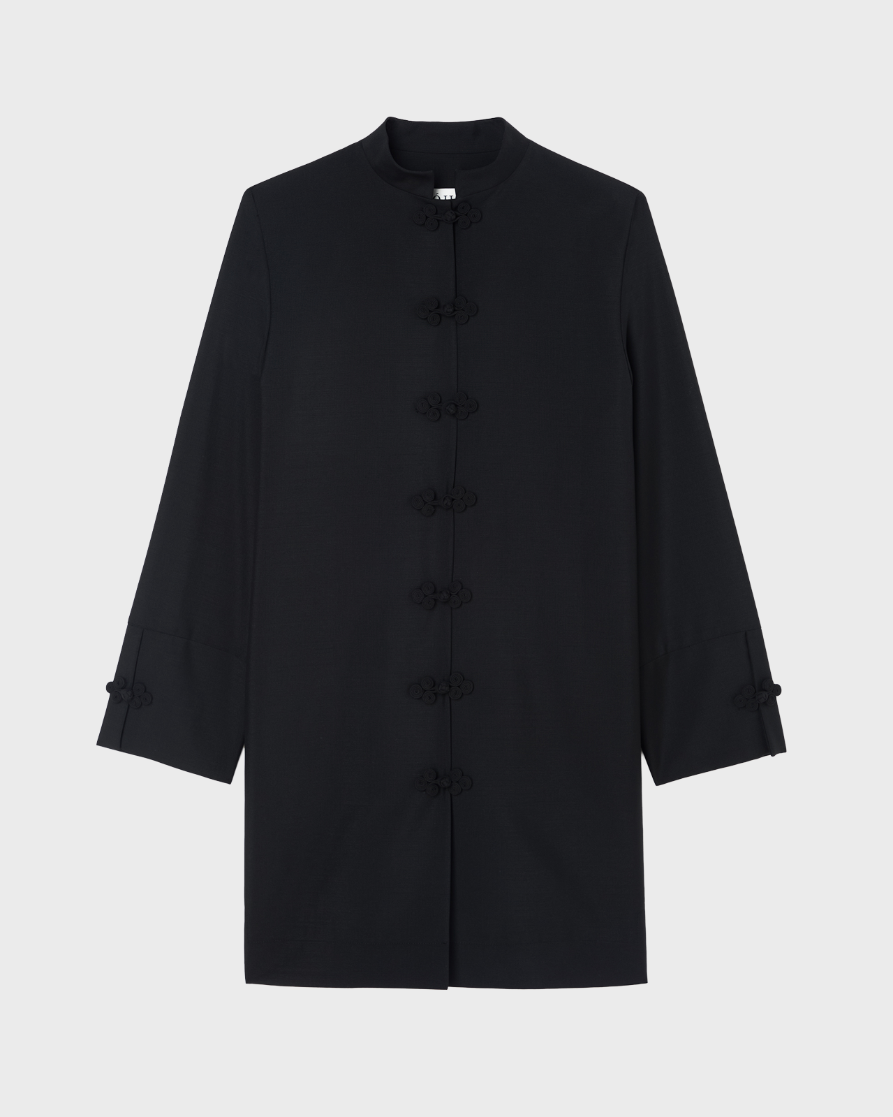 RÓHE Black Pankou Closure Dress