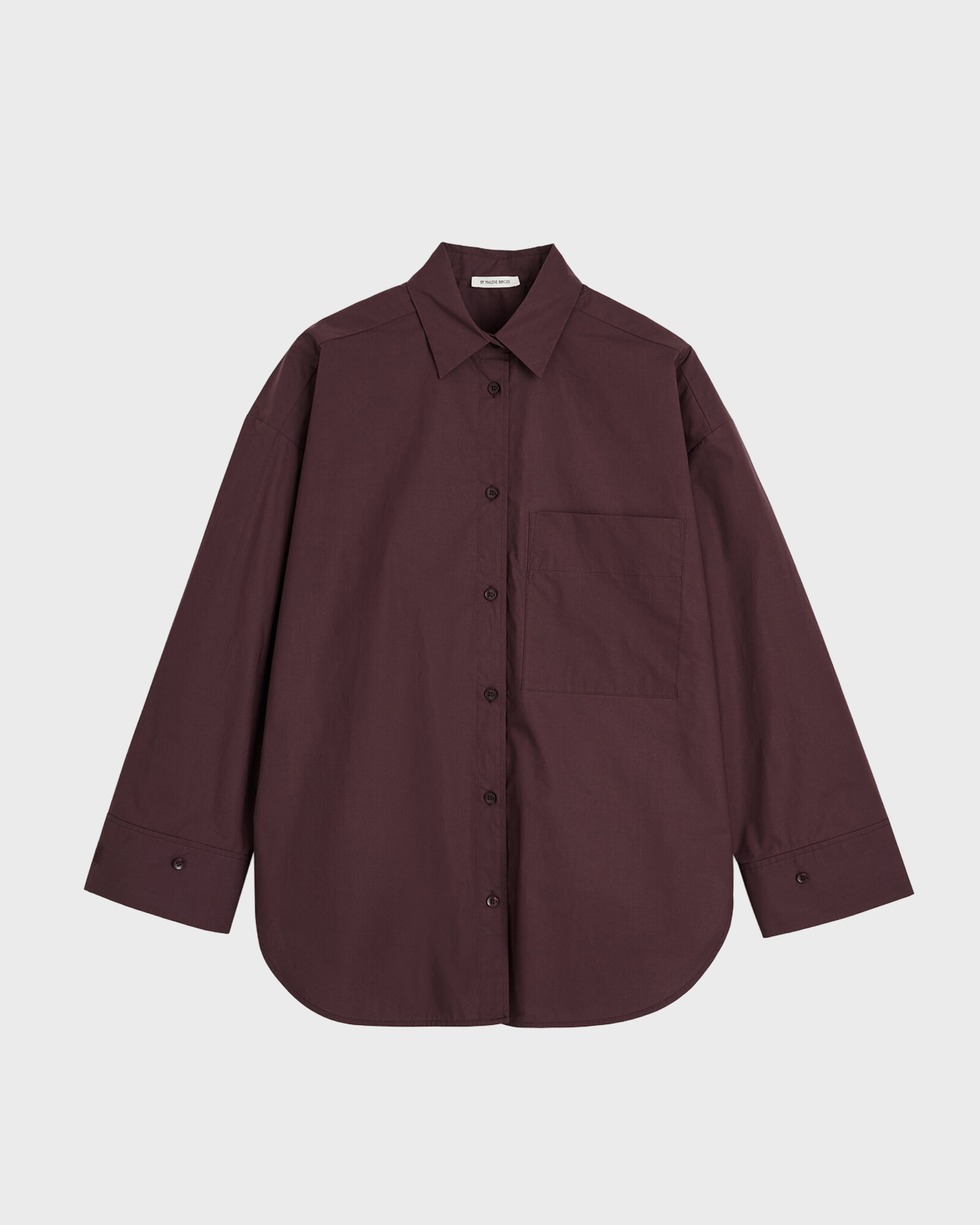 By Malene Birger Aubergine Derris Shirts