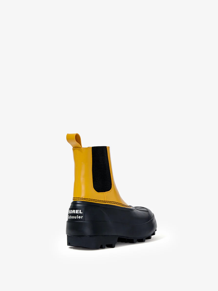 Proenza Schouler X Sorel Caribou Chelsea Boot Ochre/Black