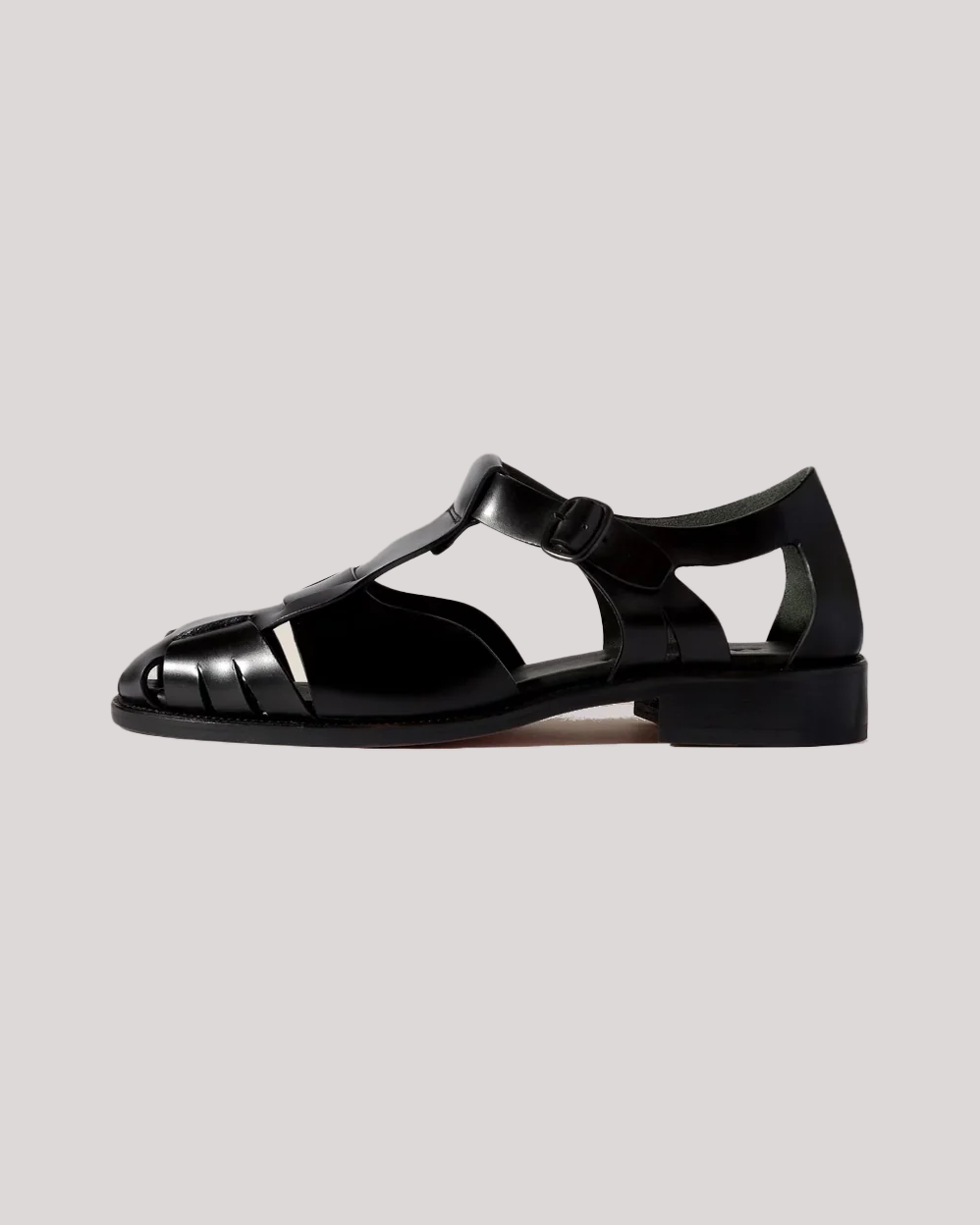 Hereu Pesca Fisherman Sandal Black