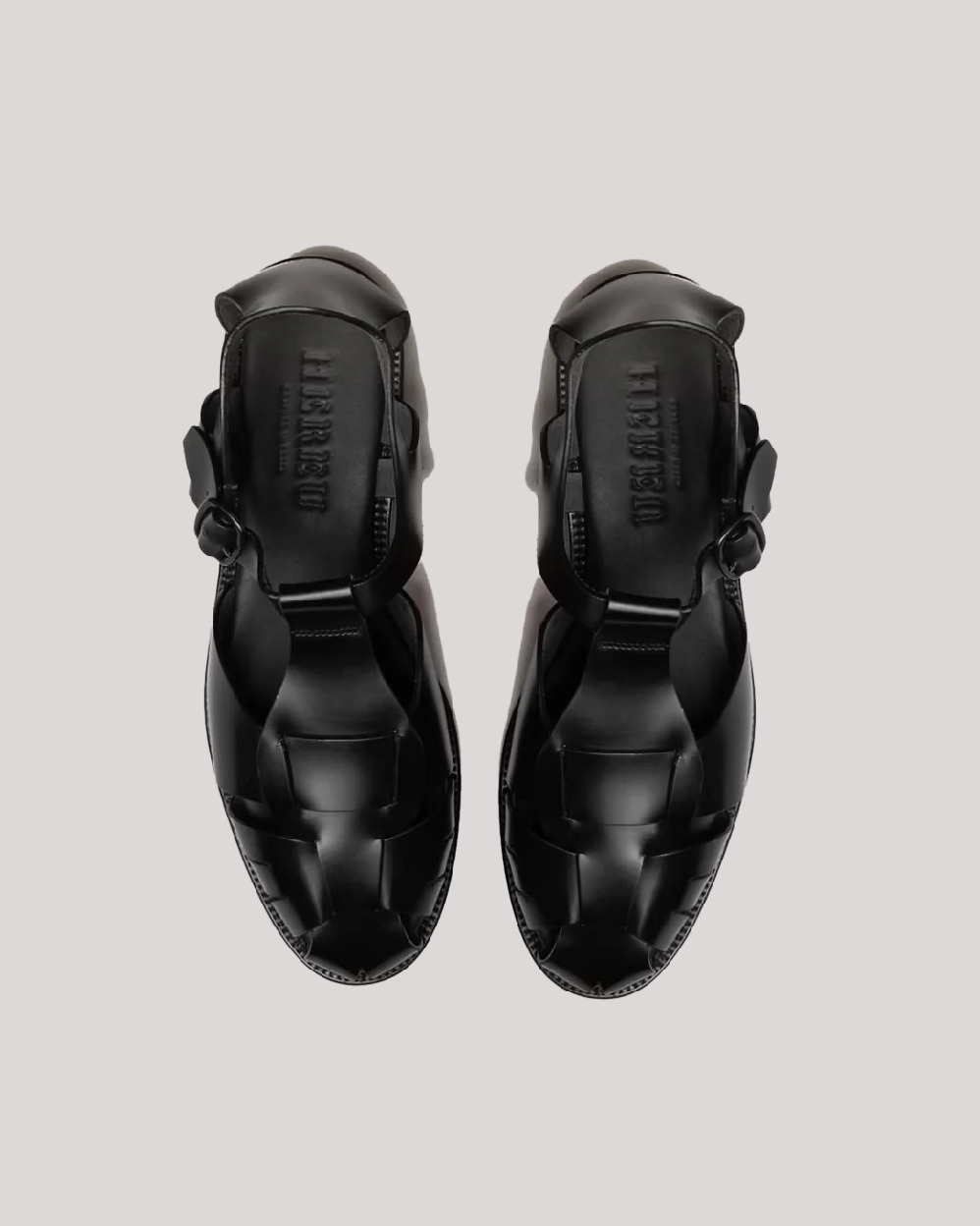 Hereu Pesca Fisherman Sandal Black