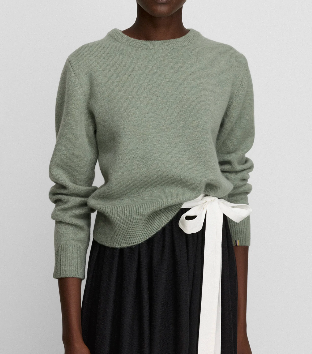 Extreme Cashmere Hemlock Jeanne Sweater