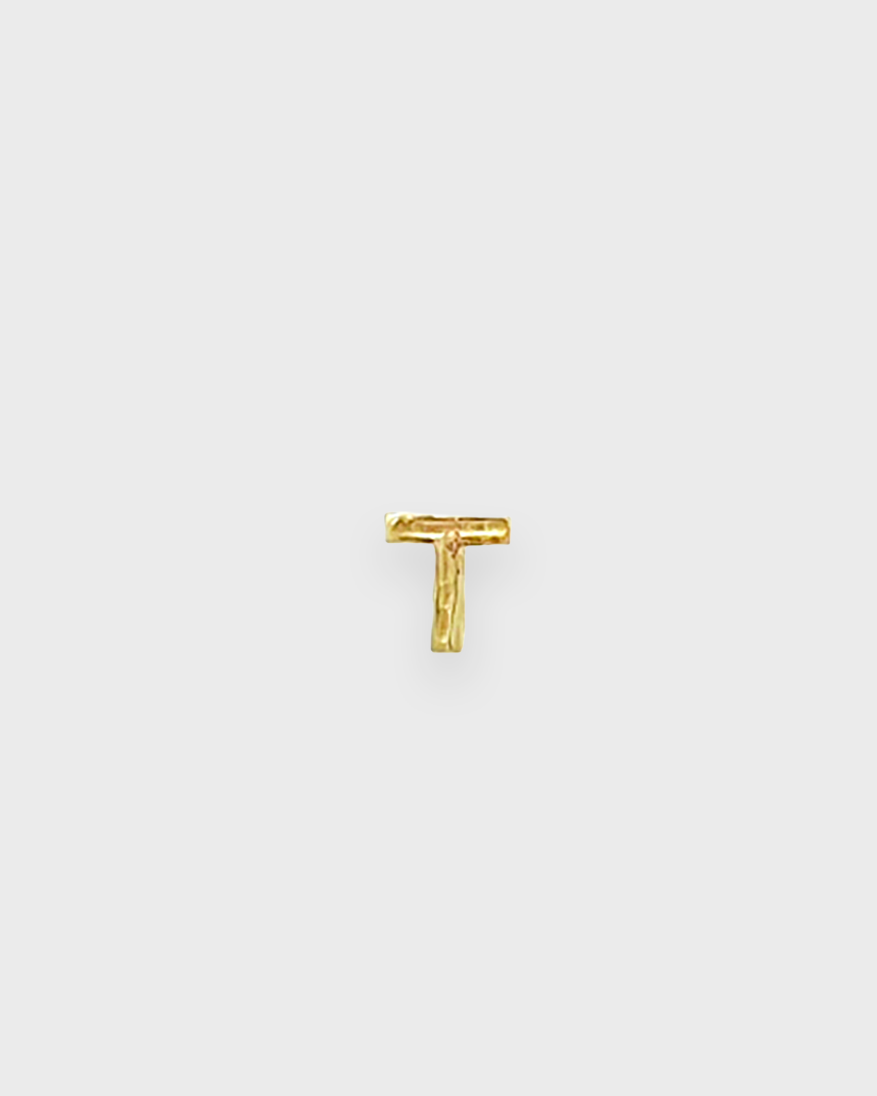 Sara Jin Mi Letter Studs T