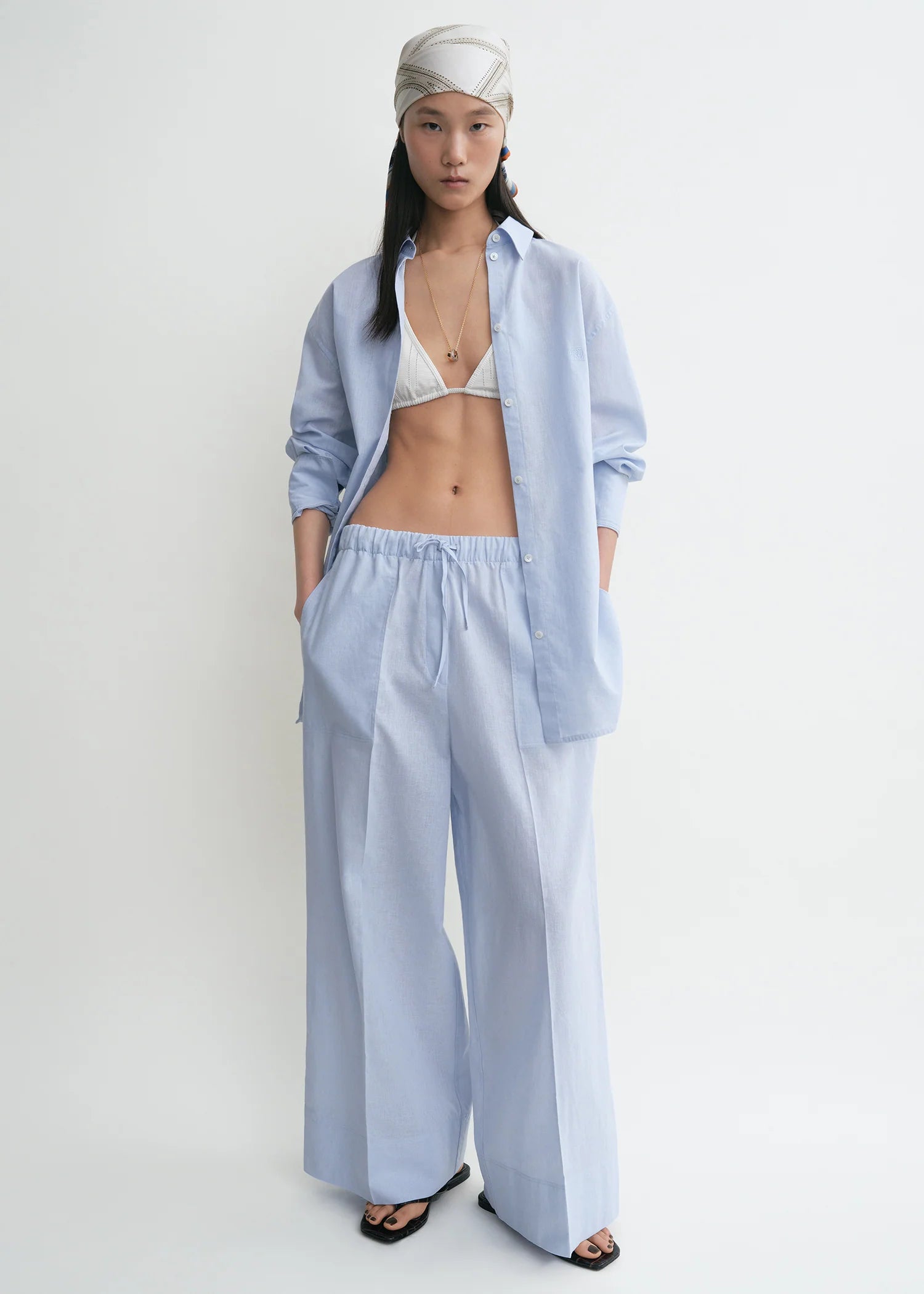 Toteme Sky Wide Summer Trousers