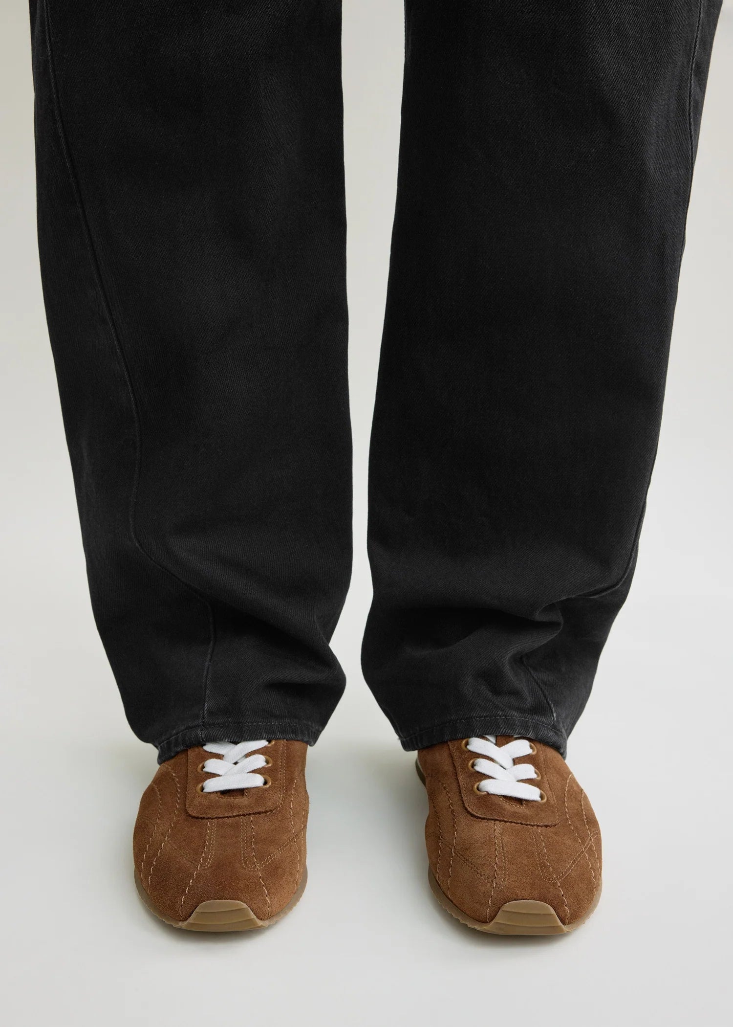 Toteme Copper Flex Suede Sneakers