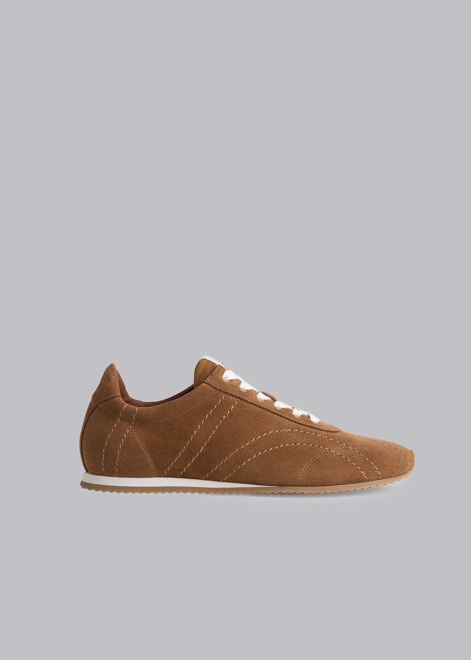 Toteme Copper Flex Suede Sneakers