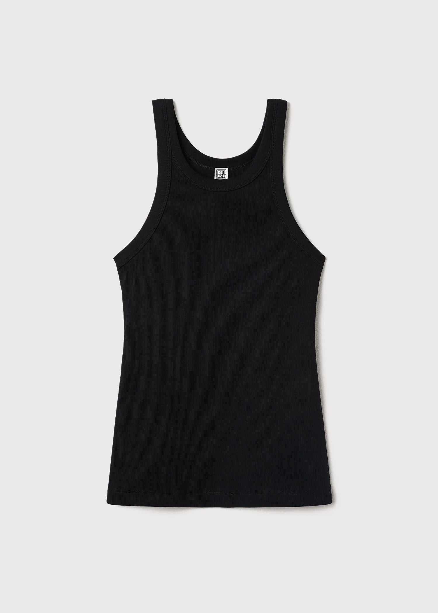 Toteme Black Curved Rib Tank