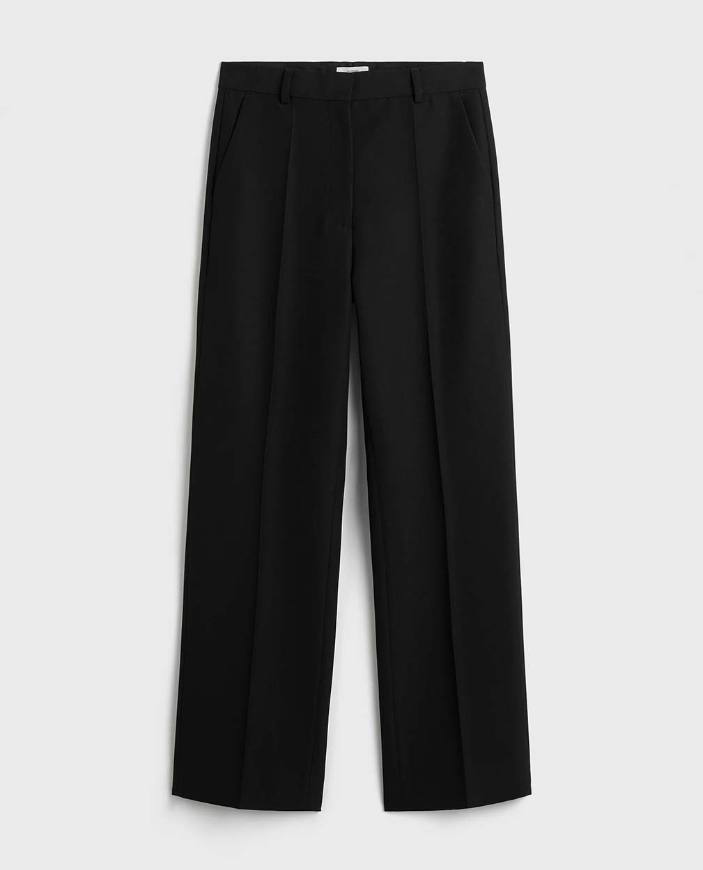 Toteme Black Straight Suit Trousers