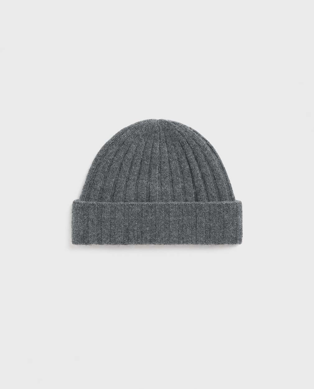 Toteme Charcoal Melange Cashmere Beanie