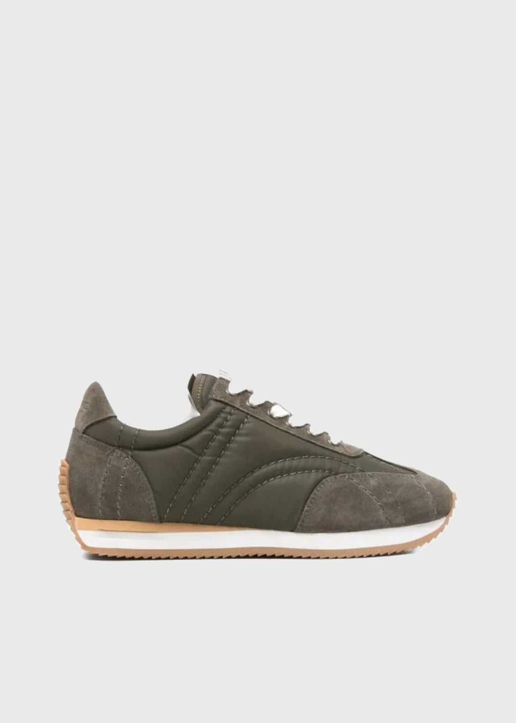Toteme Dark Olive Sport Sneakers