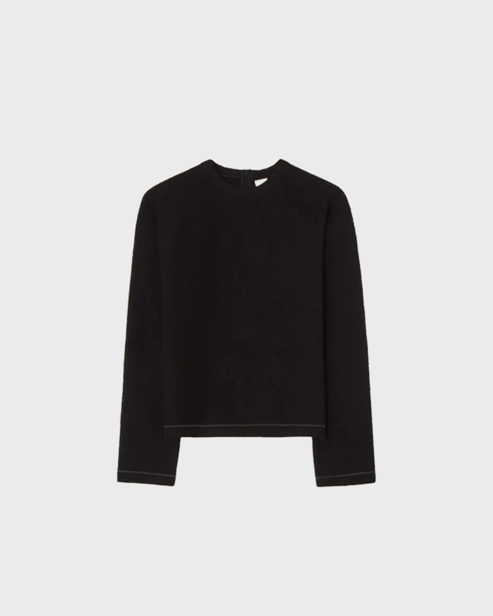 Jeanerica Black Ava Blouse