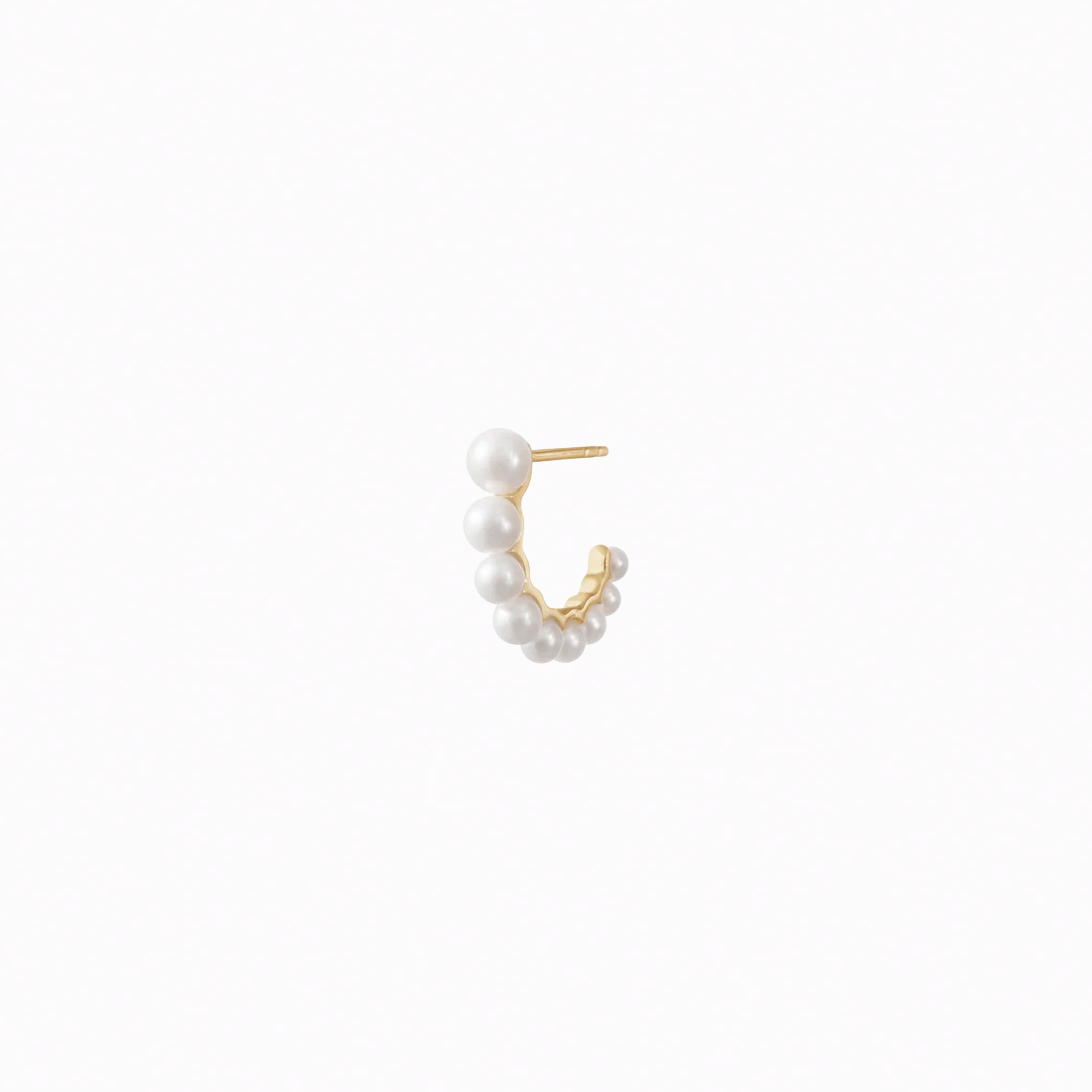 Sophie Bille Brahe Petit Boucle De Perle Earring