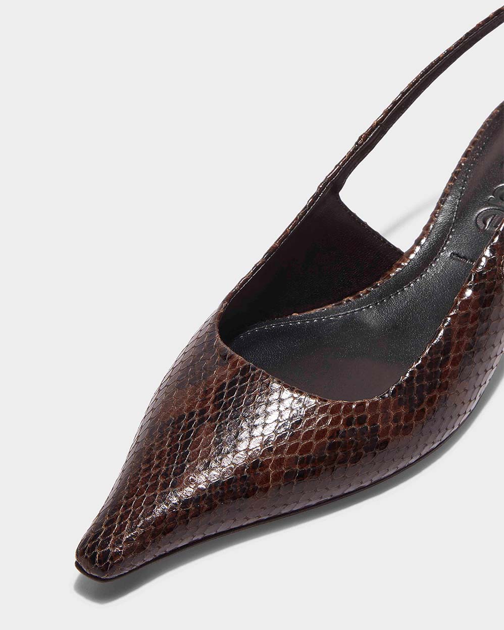 Aeyde Moka Snake Print Catrina Heels