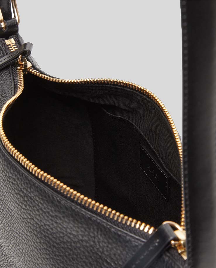 A.P.C Black Vera Shoulder Bag