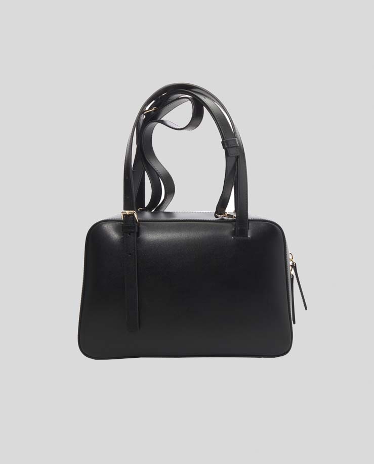 A.P.C Black Sac Virginie Box Bag