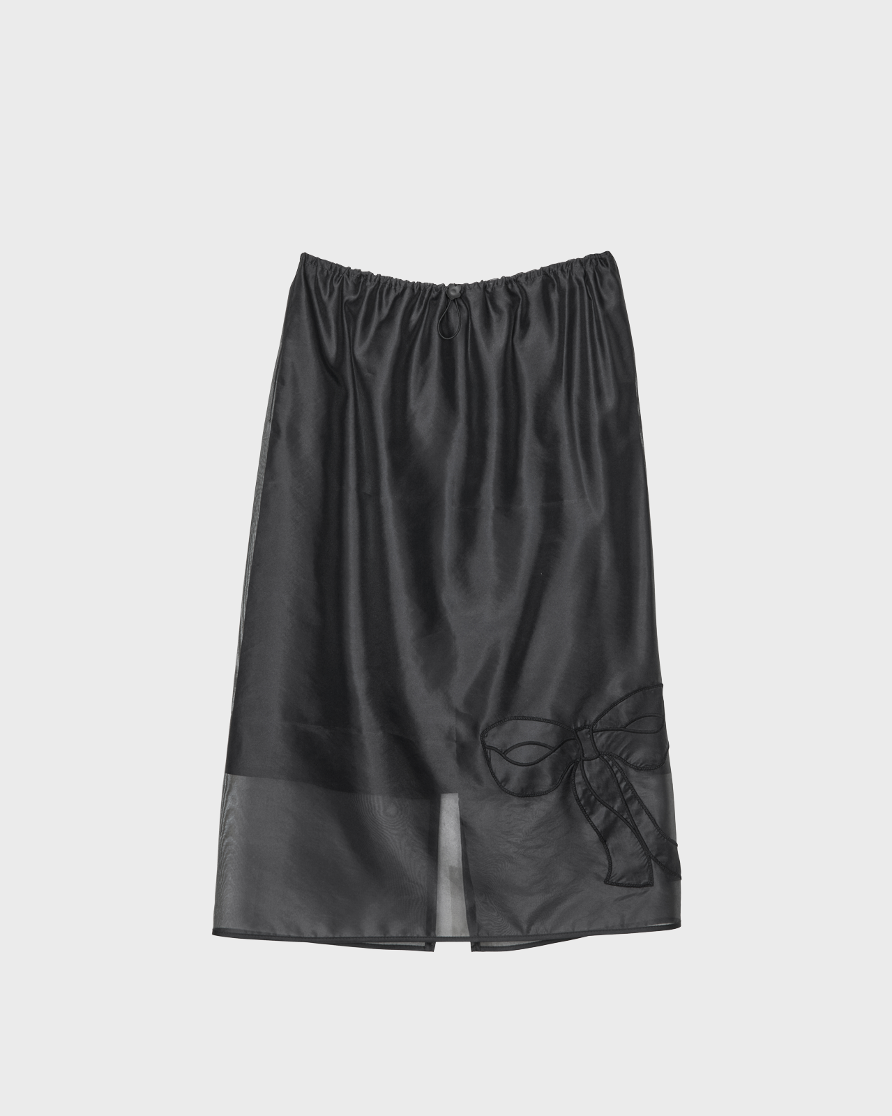 Cecilie Bahnsen Black Bria Skirt