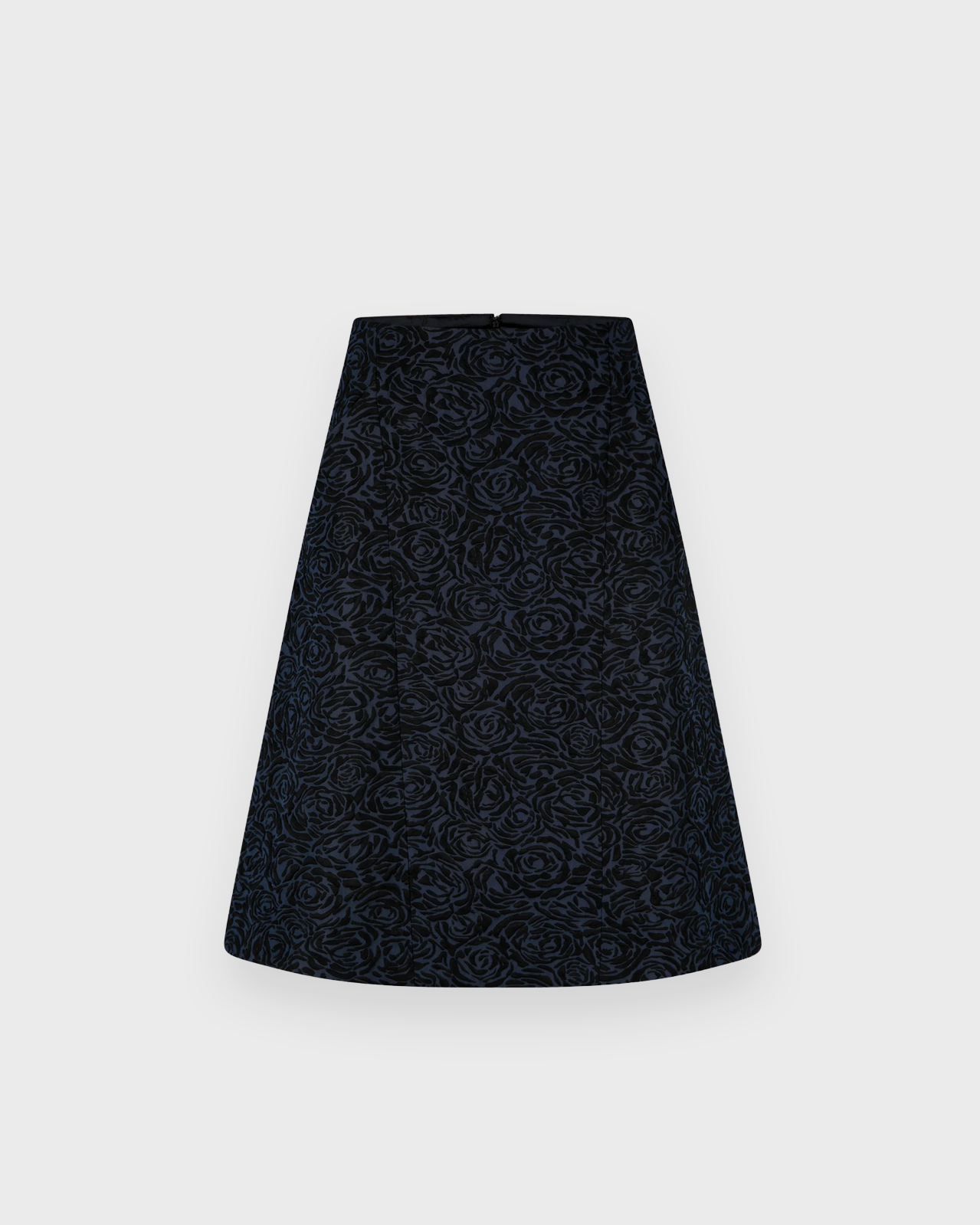 Dries Van Noten Navy Sosy Skirt