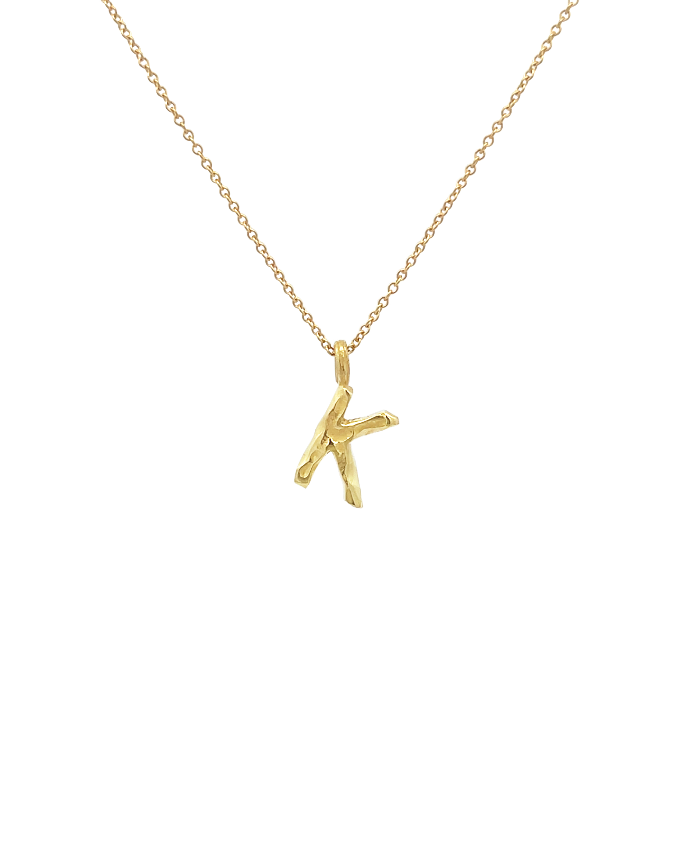 Sara Jin Mi Letter Necklace K