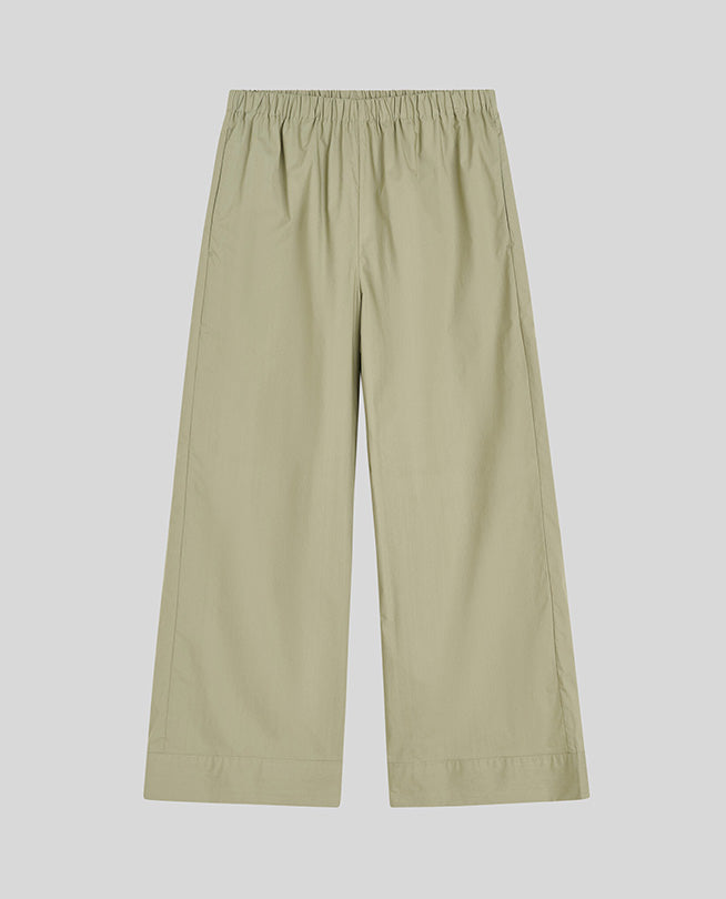 By Malene Birger Deep Lichen Green Mirabello Trousers