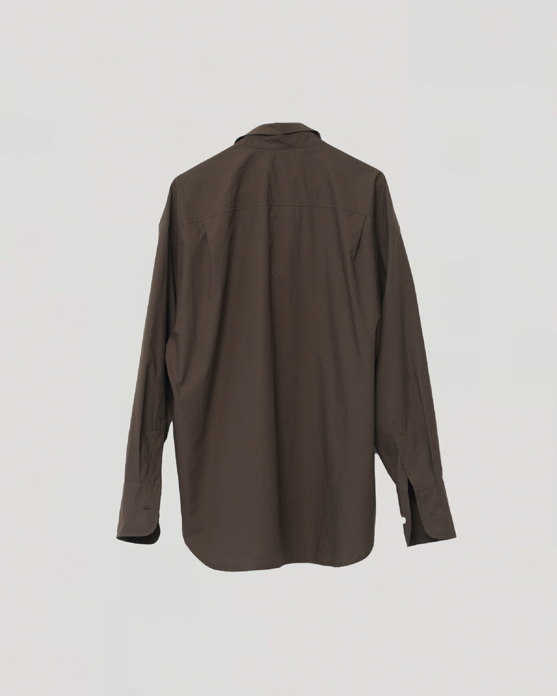 Af Agger Dark Brown Oversize Shirt