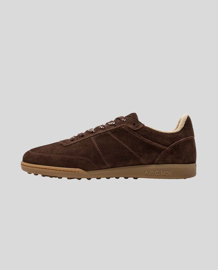 A.P.C Chocolat Moe Sneakers
