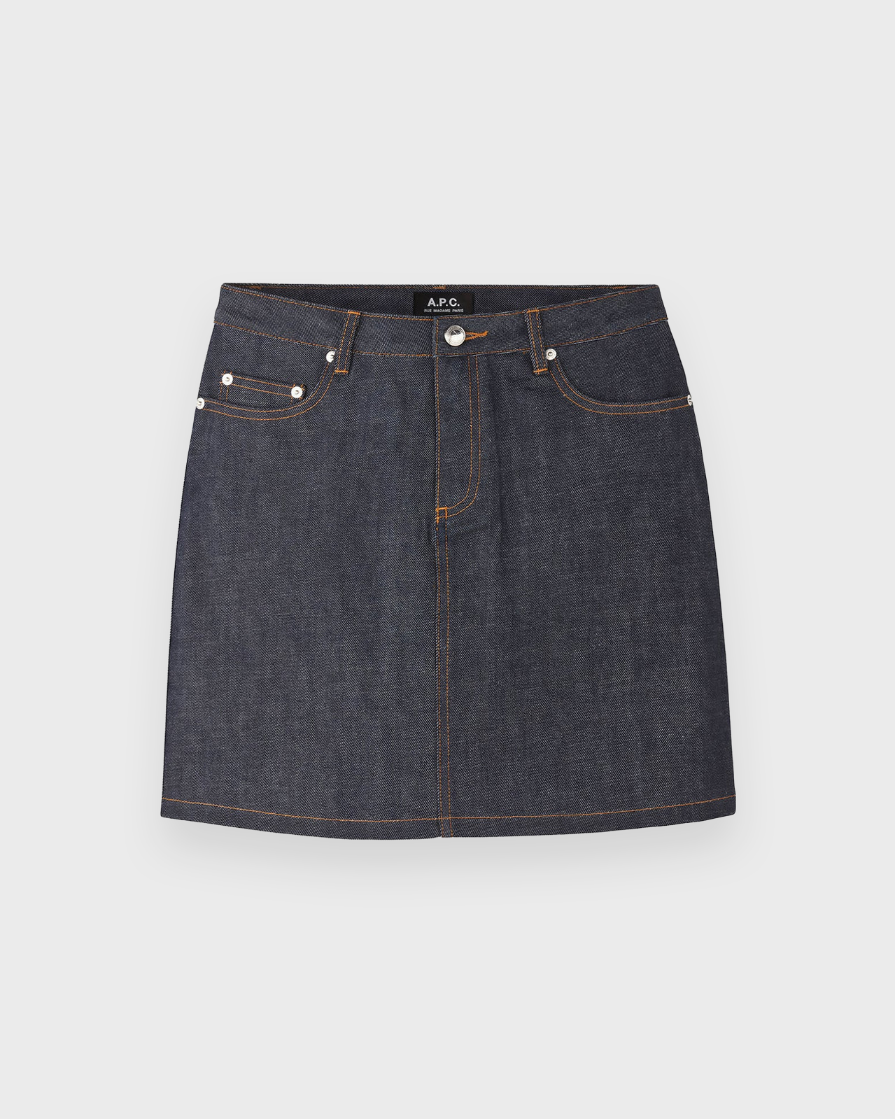 A.P.C. Indigo Jupe Skirt