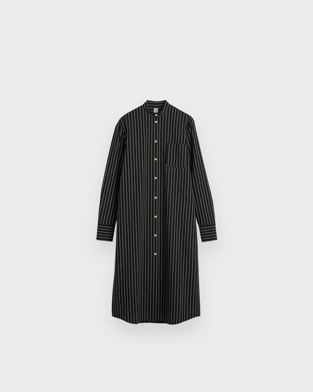 Toteme Black/White Striped Summer Tunic