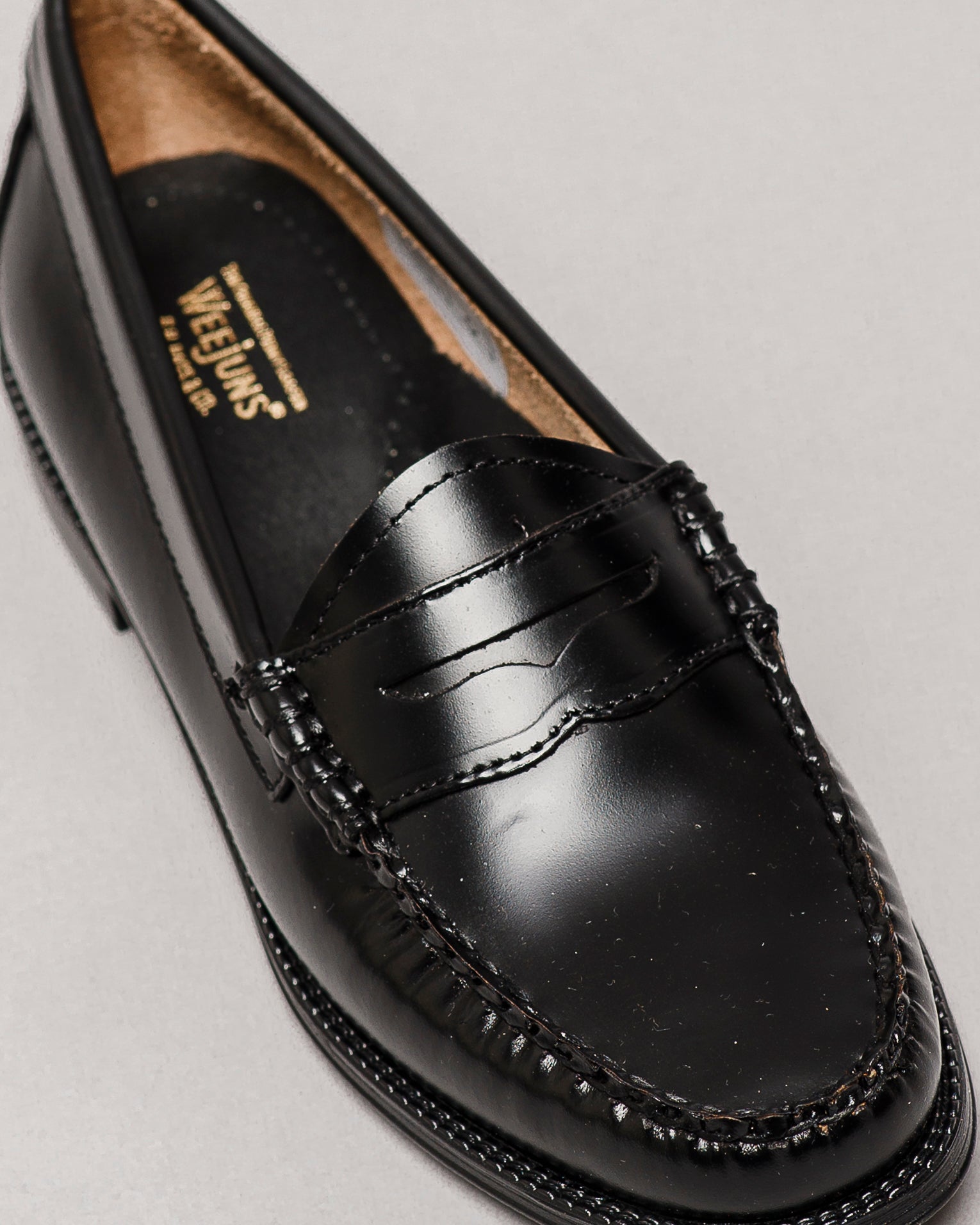 G.H Bass & Co. Weejuns Black Penny Loafers