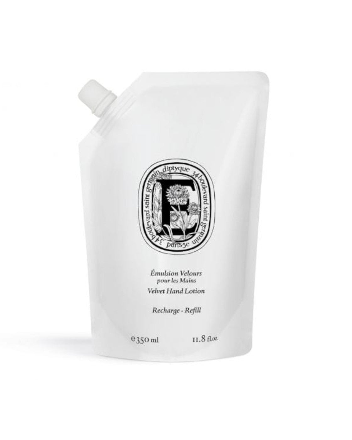Diptyque Velvet Hand Lotion Refill 350ml.